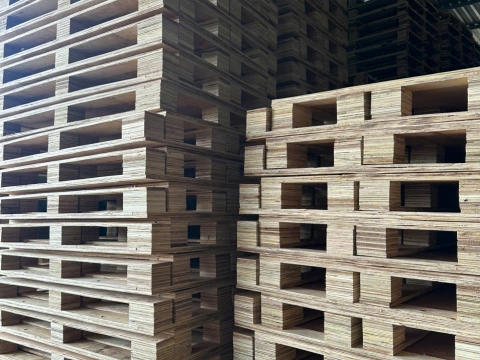 Hình ảnh vận chuyển pallet tới khách hàng